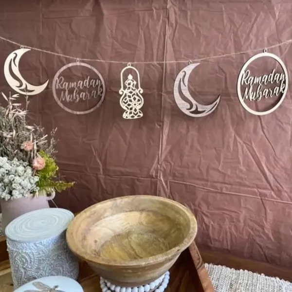 Beige_Ramadan_Banner_Ornaments_Personalized_Wooden_Star_Diy_And_Craft
