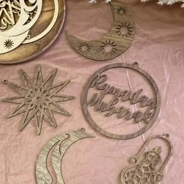Beige_Ramadan_Banner_Ornaments_Personalized_Wooden_Star_Diy_And_Craft
