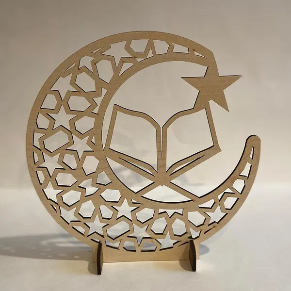 Beige_Wooden_Crescent_Stands_Kaaba_Home_Decor