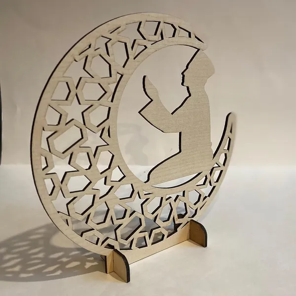 Beige_Wooden_Crescent_Stands_Kaaba_Home_Decor