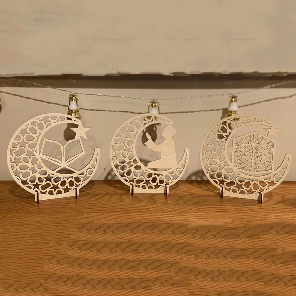 Beige_Wooden_Crescent_Stands_Kaaba_Home_Decor