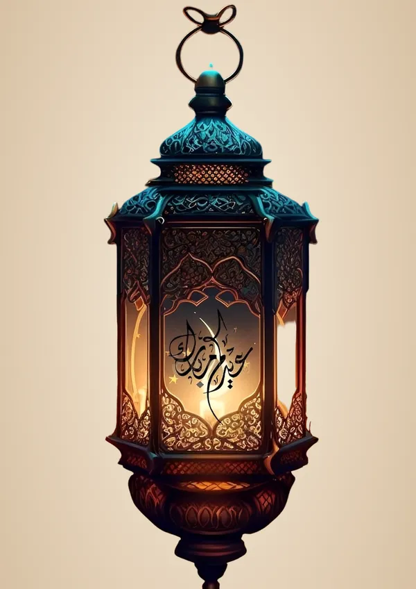 Multicolour_Ramzan_Kareem_Islamic_Metal_Wall_Art_Moon_Glossy_Aluminum_Photo_Print_Home_Decor