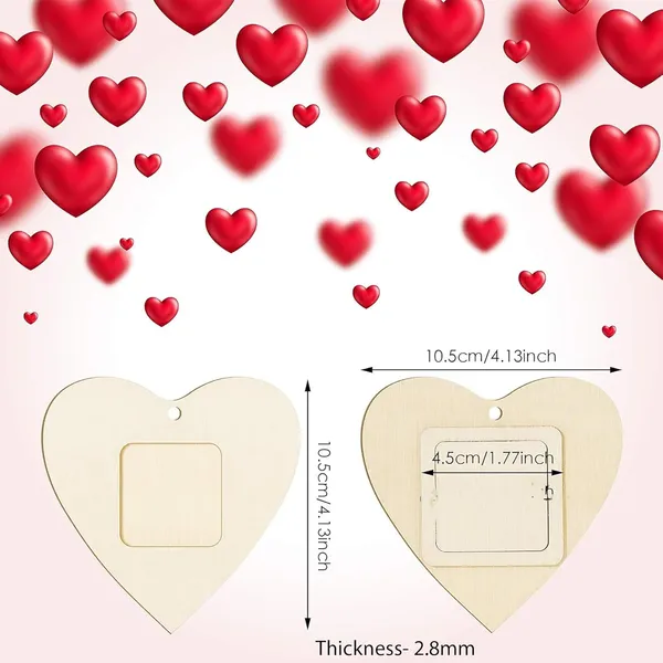 Beige_Valentine_S_Day_Wooden_Heart_Picture_Frame_Ornaments_Diy_And_Craft