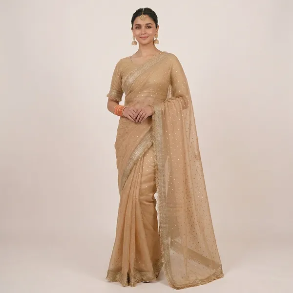 Premium_Nc_Moss_Saree_With_Heavy_Designer_Embroidery_Lace_Border_And_Blouse_Piece