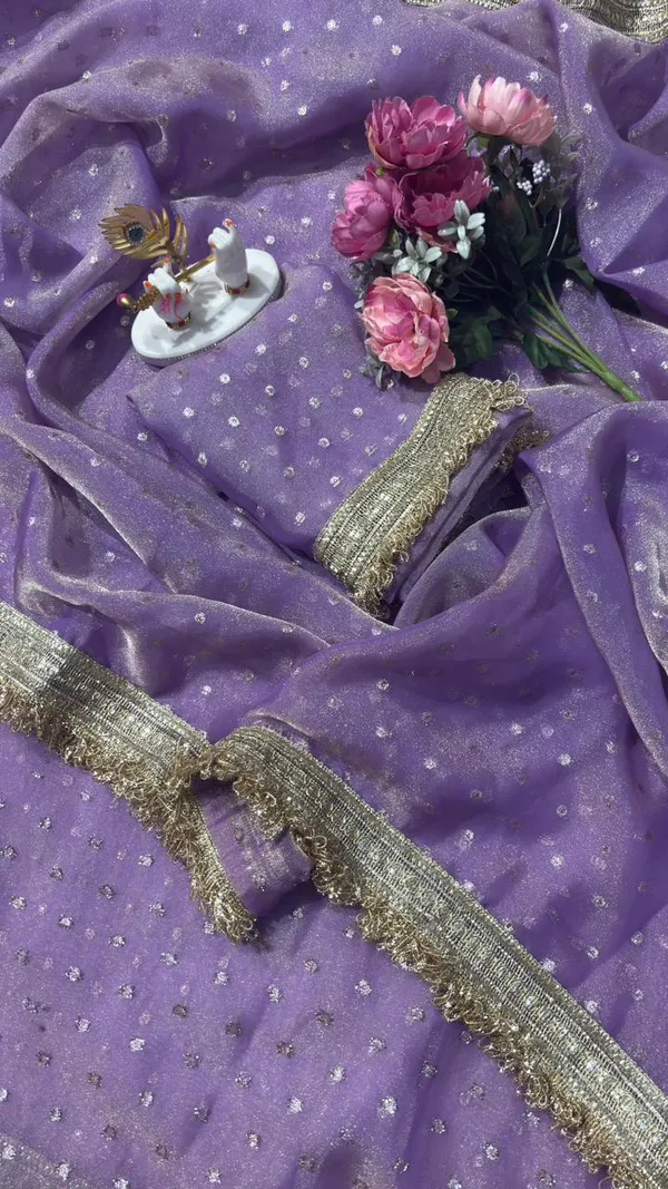 Premium_Nc_Moss_Saree_With_Heavy_Designer_Embroidery_Lace_Border_And_Blouse_Piece