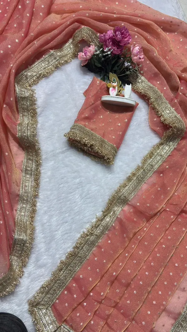 Premium_Nc_Moss_Saree_With_Heavy_Designer_Embroidery_Lace_Border_And_Blouse_Piece