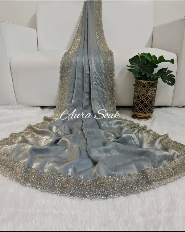 Sky_Blue_Ombre_Organza_Saree_with_Scalloped_Cutwork_Border