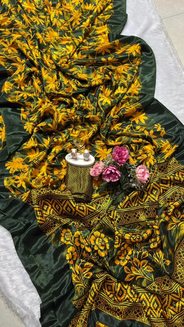 Tarki_Silk_Saree_With_Beautifull_Print