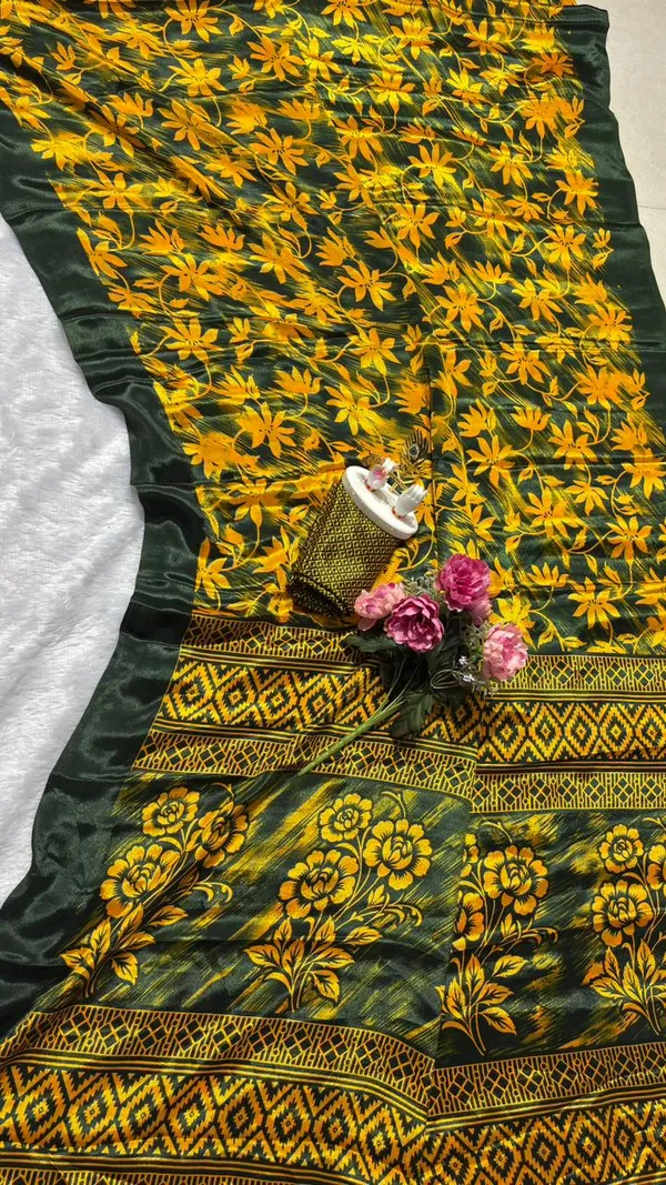 Tarki_Silk_Saree_With_Beautifull_Print
