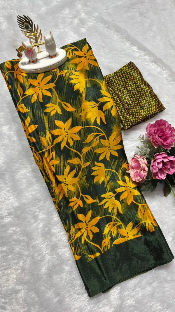 Tarki_Silk_Saree_With_Beautifull_Print