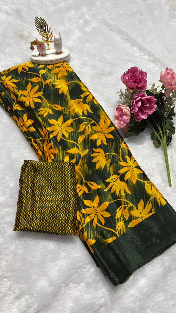 Tarki_Silk_Saree_With_Beautifull_Print