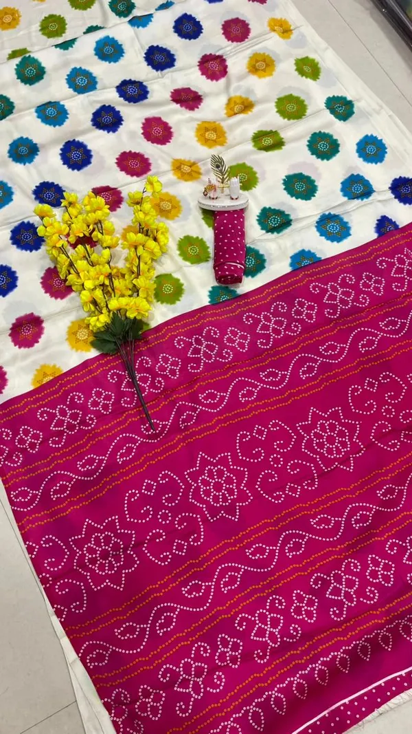 Tarki_Silk_Printed_Saree_With_Elegantt_Paisley_Design_And_Unstitched_Blouse_Piece