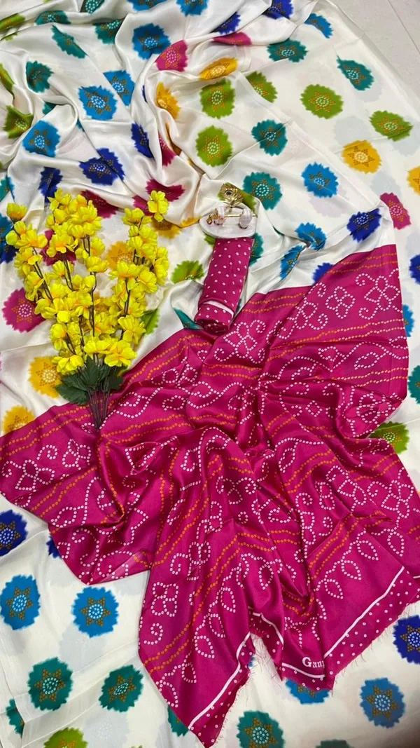 Tarki_Silk_Printed_Saree_With_Elegantt_Paisley_Design_And_Unstitched_Blouse_Piece