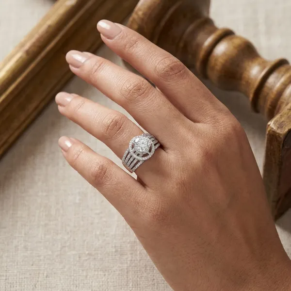 Elegant_Cupcake_Crystal_Ring_For_Women_-_Silver_Plated_Adjustable_Finger_Ring_With_Sparkling_Stones