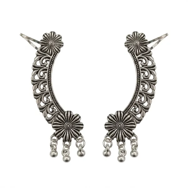 The99jewel_Ethnic_Oxidised_Ear_Cuff_Earring_For_Women_Oxidised