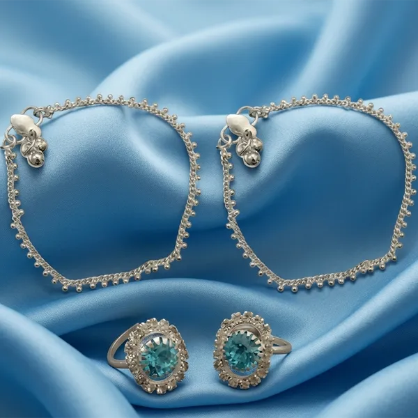 The99jewel_Silver_Toned_Payal_Adjustable_Austrian_Toe_Ring_Combo_Set_For_Women_Traditional_Fashion_Jewellery_Silver