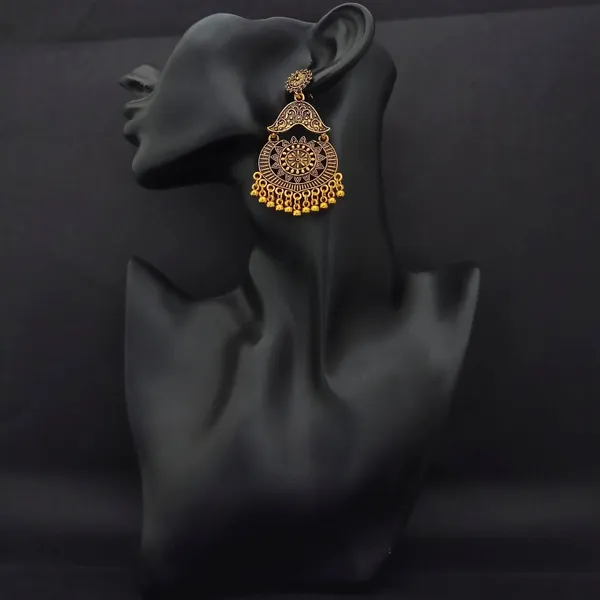 The99jewel_Ethnic_Floral_Carved_Chandbali_Earrings_Gold