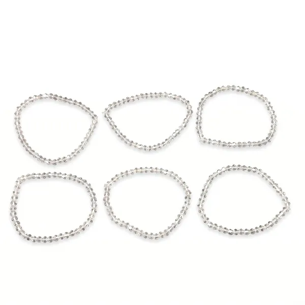 The99jewel_White_Fashion_Bracelet_Combo_Set_Of_6_For_Women_White