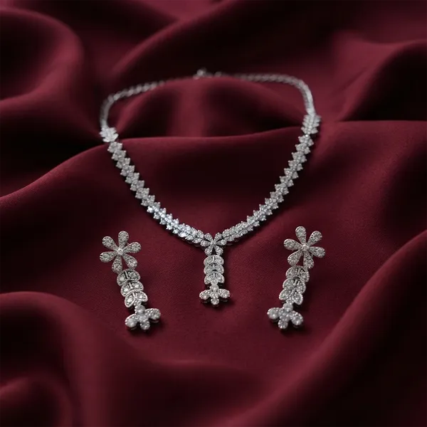 The99jewel_Festive_Austrian_Stone_Statement_Jewellery_Set_Silver
