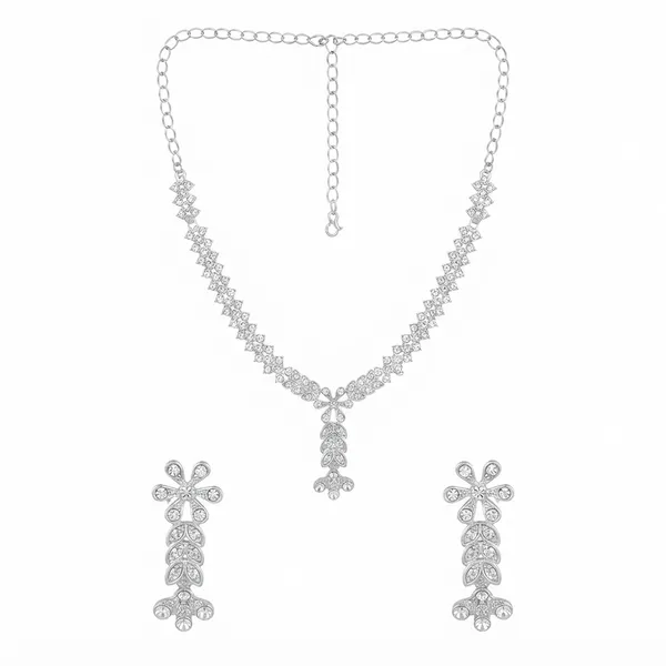 The99jewel_Festive_Austrian_Stone_Statement_Jewellery_Set_Silver
