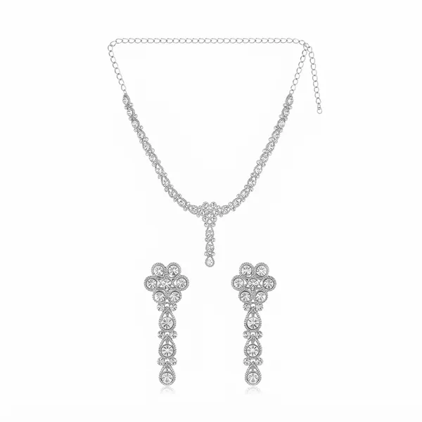 The99jewel_Festive_Austrian_Stone_Statement_Jewellery_Set_Silver