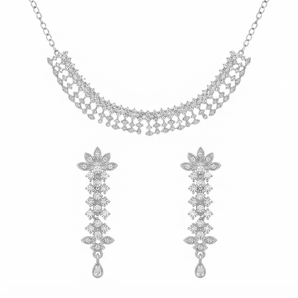 The99jewel_Festive_Austrian_Stone_Statement_Jewellery_Set_Silver