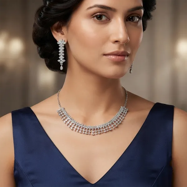 The99jewel_Festive_Austrian_Stone_Statement_Jewellery_Set_Silver