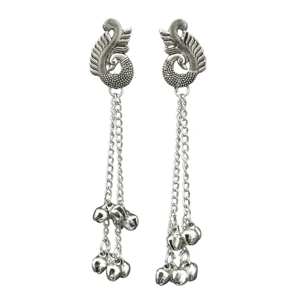The99jewel_Oxidised_Plated_Kashmiri_Ghungroo_Dangler_Earrings_Oxidised