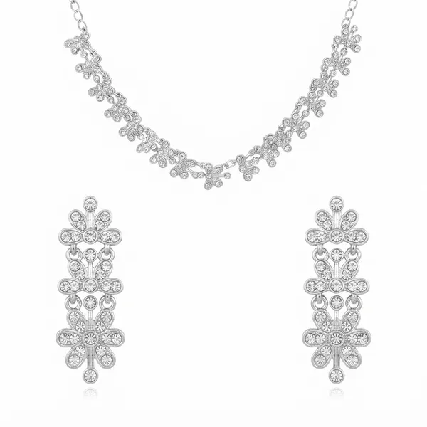 The99jewel_Prestige_Austrian_Stone_Statement_Necklace_Set_Silver