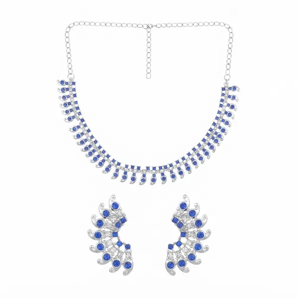The99jewel_Prestige_Austrian_Stone_Statement_Necklace_Set_Blue