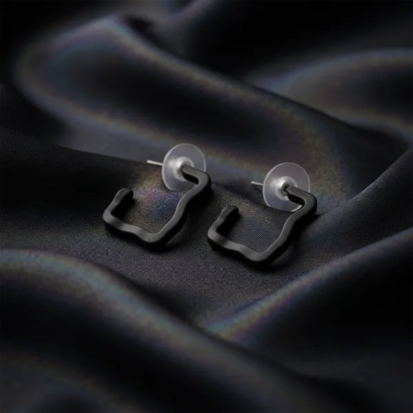 The99jewel_Trendy_Black_Geometric_Hoop_Earrings_For_Women_Black