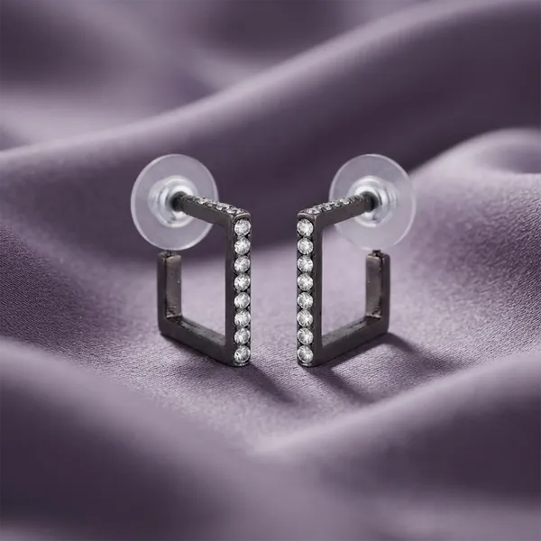 The99jewel_Trendy_Austrian_Stone_Black_Geometric_Hoop_Earrings_For_Women_Black