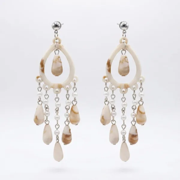 The99jewel_Bohemian_Shell_Pearl_Drop_Dangler_Earrings_For_Women_Silver