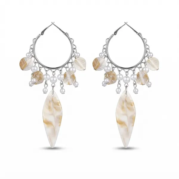 The99jewel_Bohemian_Shell_Pearl_Drop_Dangler_Earrings_For_Women_Silver