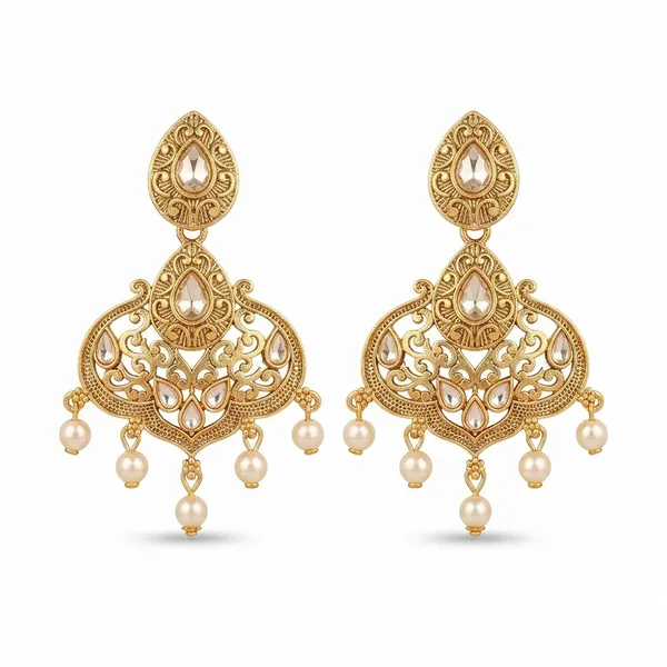 The99jewel_Floral_Light_Pink_Crystal_Stone_Statement_Dangler_Earrings_For_Women_Light_Pink
