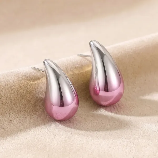 The99jewel_Stylish_Minimalist_Statement_Stud_Earrings_Purple