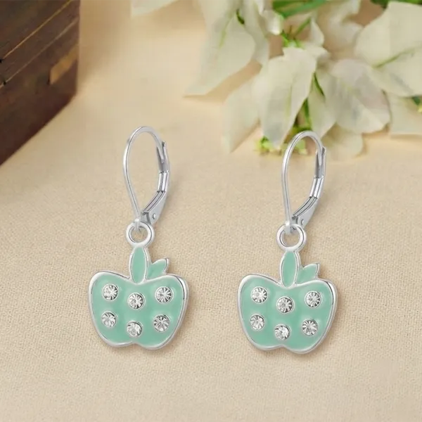 The99jewel_Premium_Silver_Plated_Party_Wear_Austrian_Hoop_Earrings_Mint_Green