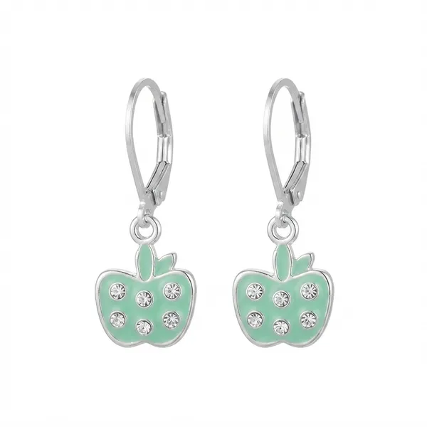The99jewel_Premium_Silver_Plated_Party_Wear_Austrian_Hoop_Earrings_Mint_Green