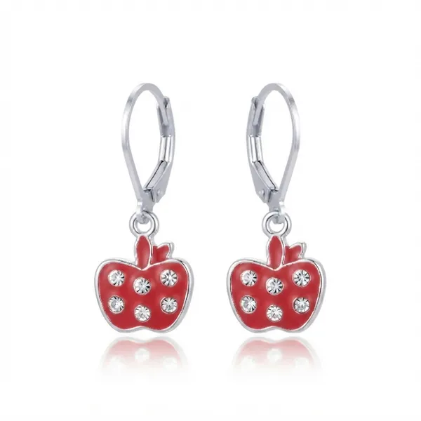 The99jewel_Premium_Silver_Plated_Party_Wear_Austrian_Hoop_Earrings_Red