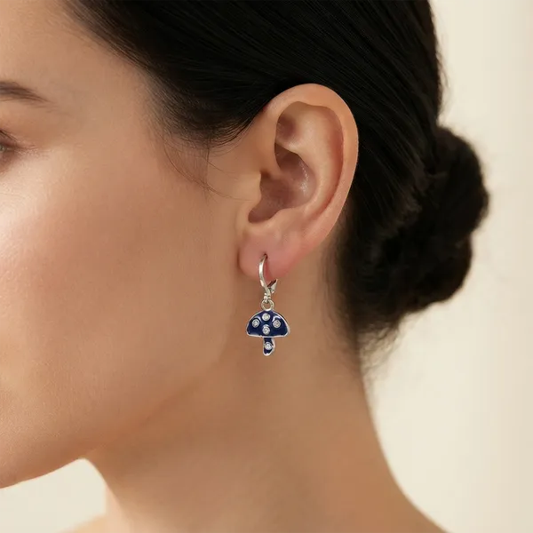 The99jewel_Contemporary_Silver_Plated_Austrian_Stone_Hoop_Earrings_For_Women_Blue