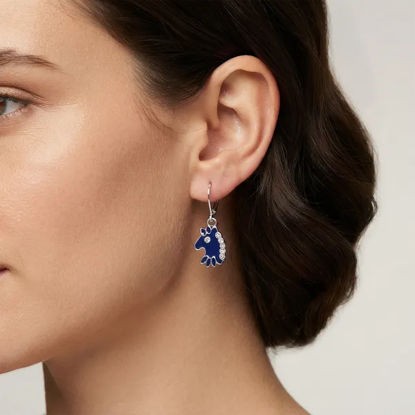 The99jewel_Fashion_Jewellery_Silver_Plated_Austrian_Hoop_Earrings_For_Women_Blue
