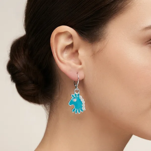The99jewel_Fashion_Jewellery_Silver_Plated_Austrian_Hoop_Earrings_For_Women_Light_Blue
