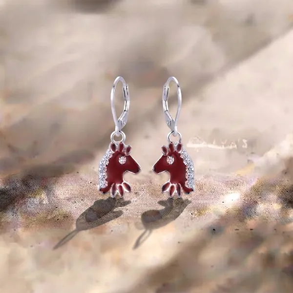 The99jewel_Fashion_Jewellery_Silver_Plated_Austrian_Hoop_Earrings_For_Women_Red