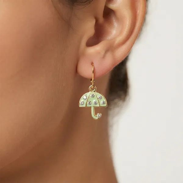 The99jewel_Designer_Gold_Plated_Austrian_Stone_Hoop_Earrings_For_Women_Mint_Green