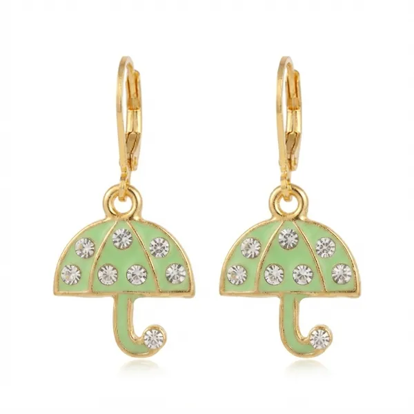 The99jewel_Designer_Gold_Plated_Austrian_Stone_Hoop_Earrings_For_Women_Mint_Green