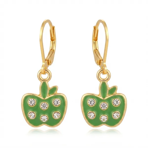 The99jewel_Trendy_Gold_Plated_Austrian_Stone_Party_Wear_Hoop_Earrings_Mint_Green