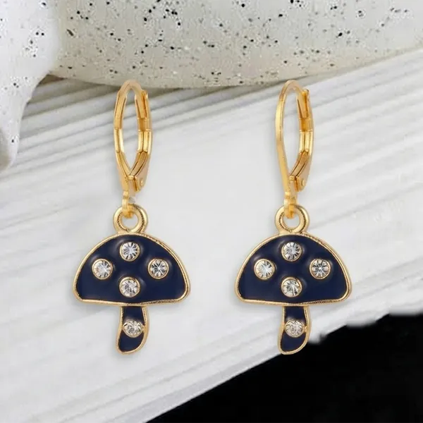 The99jewel_Stylish_Gold_Plated_Austrian_Stone_Fashion_Hoop_Earrings_Blue