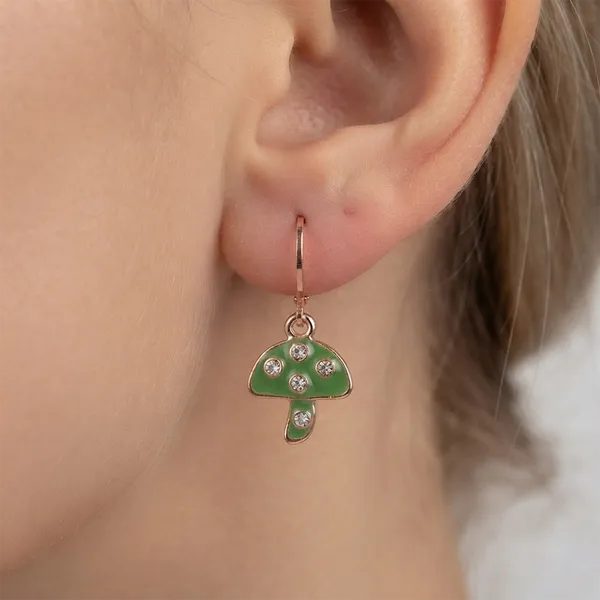 The99jewel_Iconic_Rose_Gold_Plated_Austrian_Stone_Hoop_Earrings_For_Women_Mint_Green