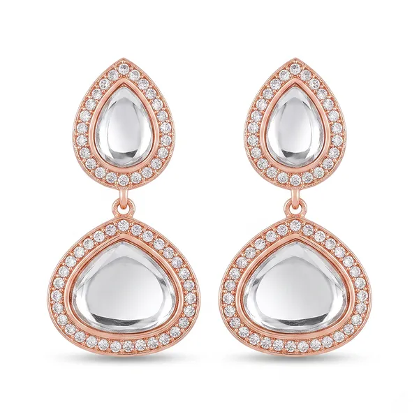 The99jewel_Rose_Gold_Plated_Kundan_And_Austrian_Stone_Dangler_Earrings_White