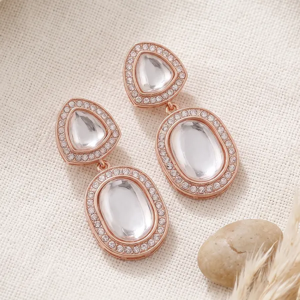 The99jewel_Rose_Gold_Plated_Kundan_And_Austrian_Stone_Dangler_Earrings_White